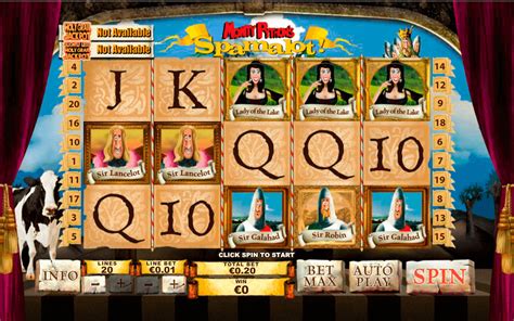 slot monty phytons spamalot|Monty Python's Spamalot Online Slot Game by Playtech.